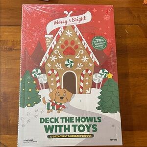 12 Day Festive Dog Toy Advent Calendar